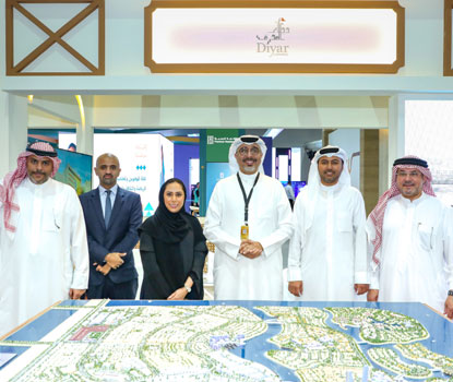 Marking the first day of Cityscape Global Riyadh: Diyar Al Muharraq Witnesses Strong Turnout in its Second Participation